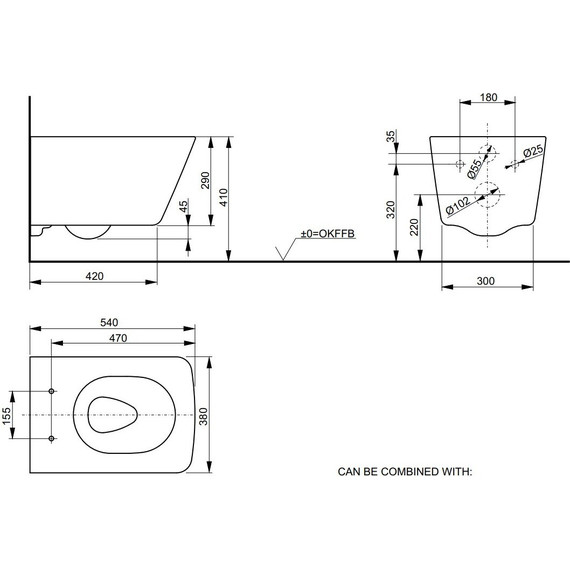 Унитаз подвесной безободковый Toto SP CW532Y - фото 4