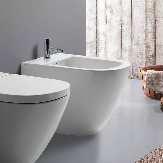 Биде напольное Globo Stockholm LA009.BI*1 - фото 3