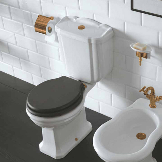 Унитаз-компакт слив вертикальный Globo Paestum PA003.BI - фото 6