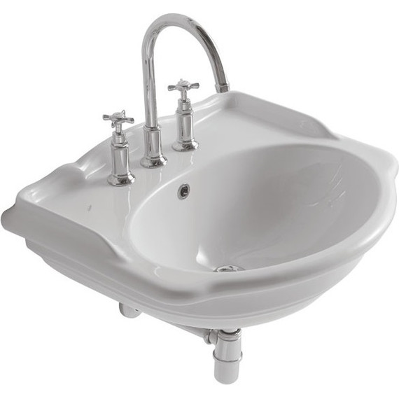 Раковина подвесная Globo Paestum 60 см PA057.BI*1 - фото 