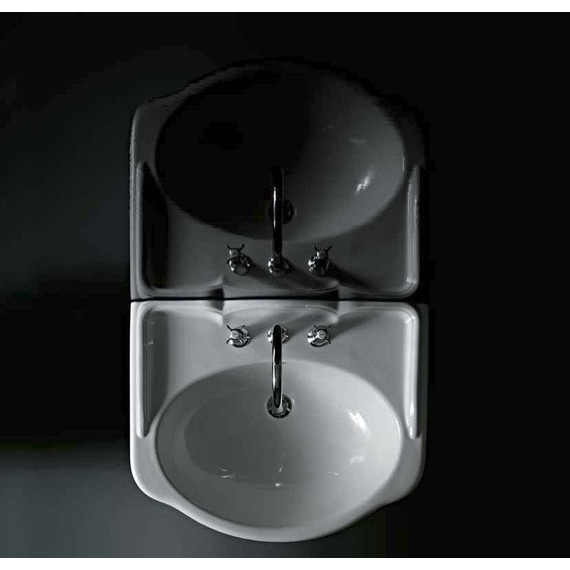 Раковина подвесная Globo Paestum 60 см PA057.BI*1 - фото 2