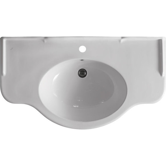 Раковина подвесная Globo Paestum 110 см PA022.BI*1 - фото 2