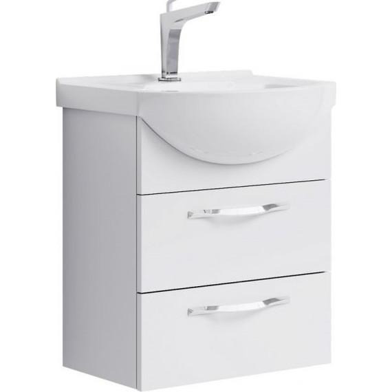 Тумба подвесная с раковиной Aqwella Аллегро 50 см Agr.01.05/2 - фото 