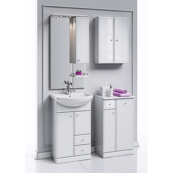 Зеркало-шкаф Aqwella Барселона 55 см Ва.02.55 - фото 3