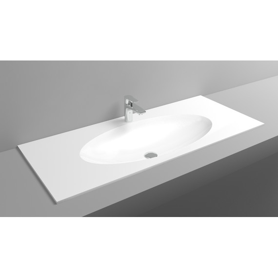 Тумба подвесная с раковиной Aqwella Clarberg Elegance 100 см EL0110 - фото 8