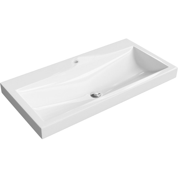 Тумба подвесная с раковиной Aqwella Империя 100 см Emp.01.10/W - фото 10