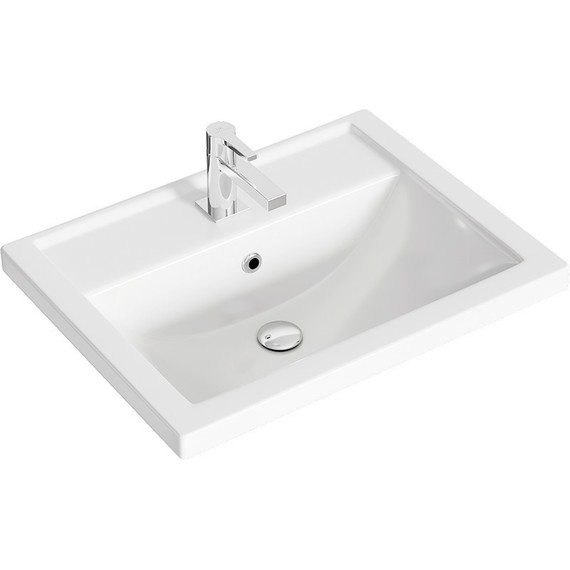 Тумба подвесная с раковиной Aqwella Фостер 80 см FOS01082DS, дуб сонома - фото 9