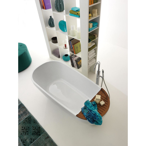 Ванна отдельностоящая Kerasan Aquatech 170х70 см 375001 - фото 7