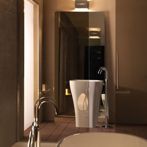 Раковина отдельностоящая Kerasan Aquatech 60 см 374201 - фото 3