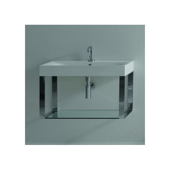 Раковина с консолью Kerasan Cento 100 см 355001*1 - фото 