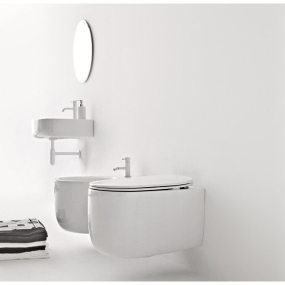 Унитаз подвесной безободковый Kerasan Nolita 531401 - фото 5