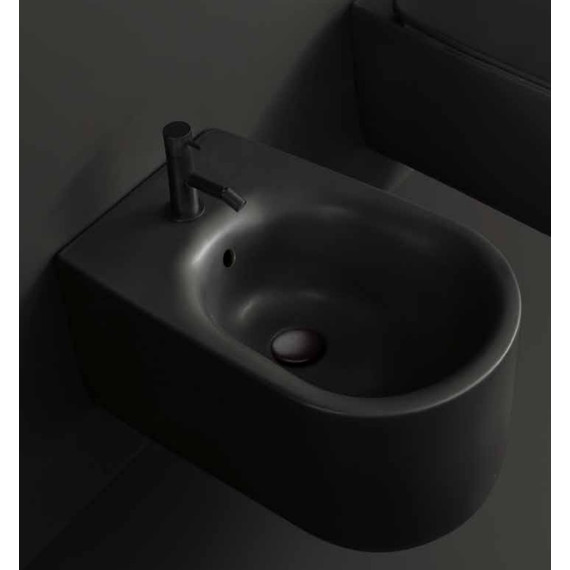 Биде подвесное Kerasan Nolita 532531*1, черный - фото 5