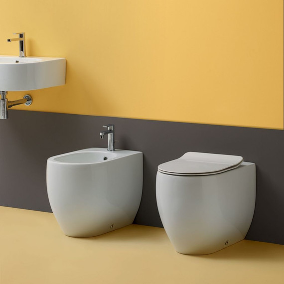 Унитаз приставной Kerasan Flo 311601, глубина 520 мм - фото 6