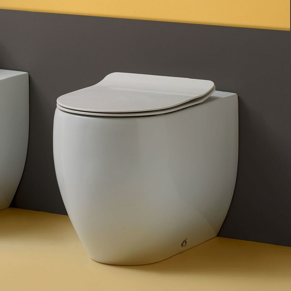 Унитаз приставной Kerasan Flo 311601, глубина 520 мм - фото 3