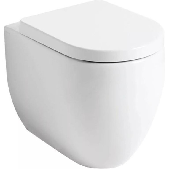 Унитаз приставной Kerasan Flo 311601, глубина 520 мм - фото 