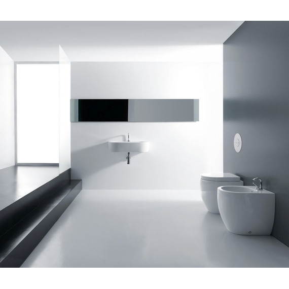 Биде напольное Kerasan Flo 312201*1, глубина 560 мм - фото 5