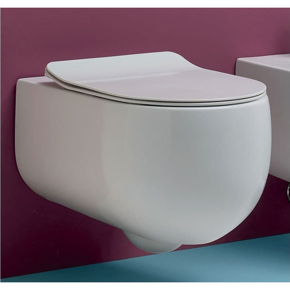 Унитаз подвесной безободковый Kerasan Flo 311101 - фото 