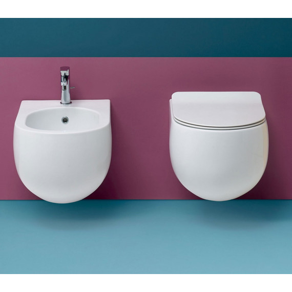 Унитаз подвесной безободковый Kerasan Flo 311101 - фото 2