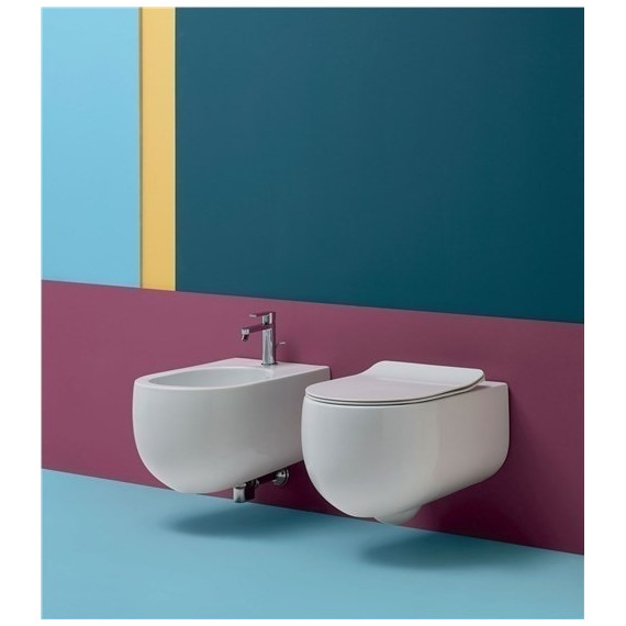 Унитаз подвесной безободковый Kerasan Flo 311101 - фото 3