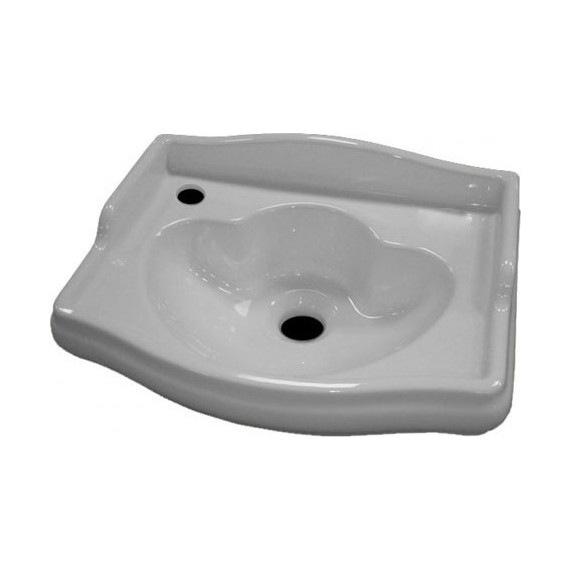 Раковина подвесная Kerasan Retro 40 см 103301*1 sx L - фото 