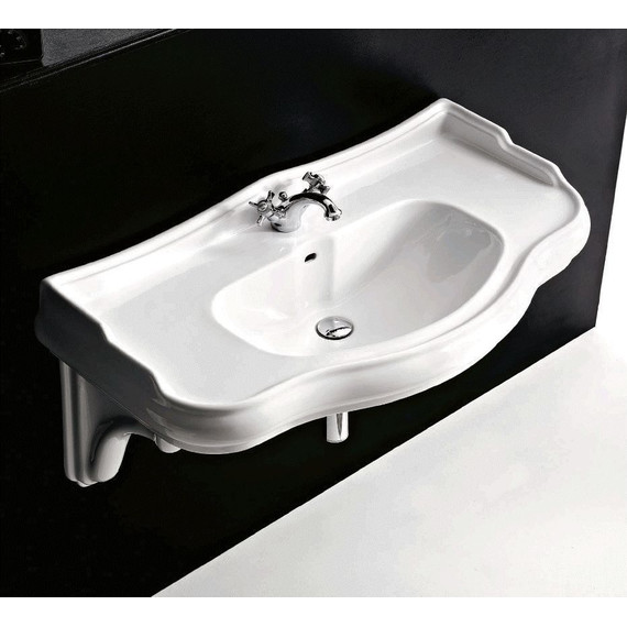 Раковина подвесная Kerasan Retro 100 см 105001*1 - фото 