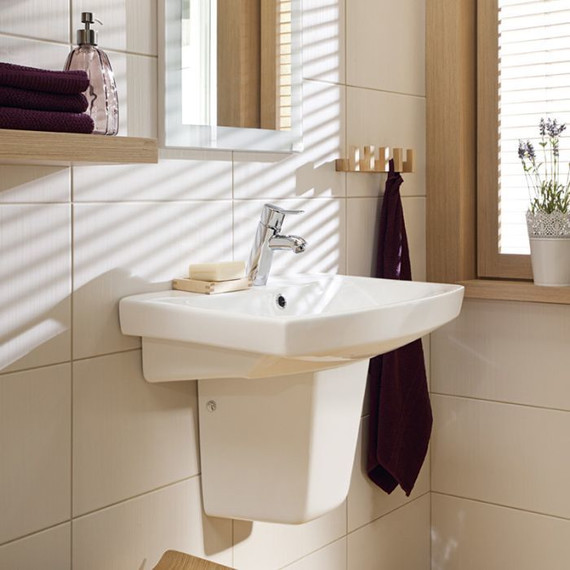 Раковина подвесная Cersanit Carina 60 см UM-CAR60/1 - фото 6