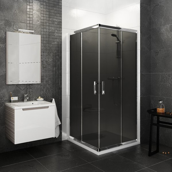 Душевое ограждение Ravak Blix BLRV2K 110x110 см 1XVD0C00Z1 алюминий/прозрачное - фото 3