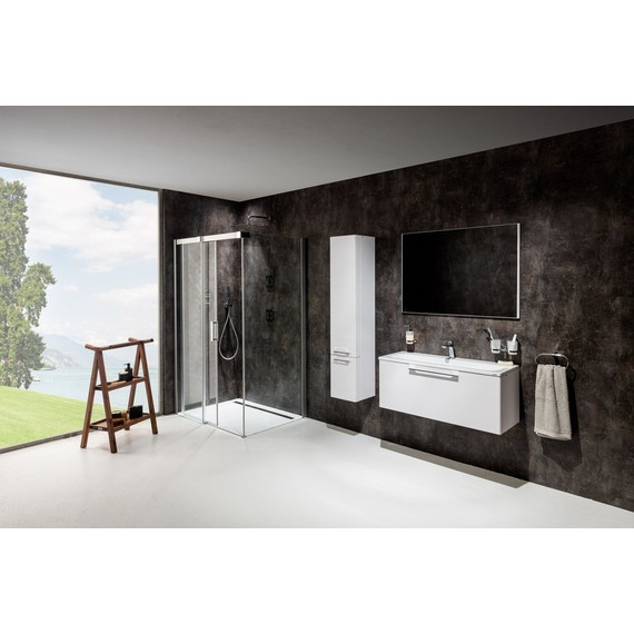 Душевое ограждение Ravak Matrix MSDPS 100х80 см 0WLA4100Z1 L белый/прозрачное - фото 6