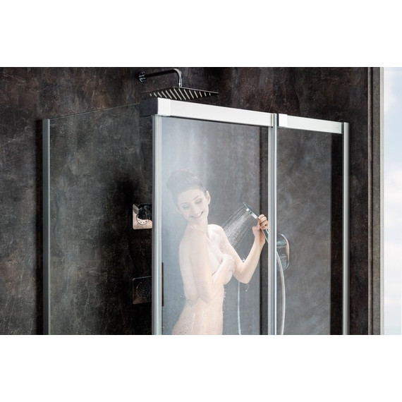 Душевое ограждение Ravak Matrix MSDPS 120х80 см 0WPG4U00Z1 R сатин/прозрачное - фото 9