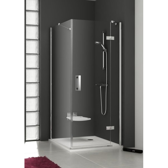 Душевое ограждение Ravak SmartLine SMSD2+SMPS 110х90 см R, хром/прозрачное - фото 