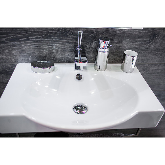 Раковина Sanita Luxe INFINITY 65 см WB.FN/Infinity/65-C/WHT.G/S1 - фото 5
