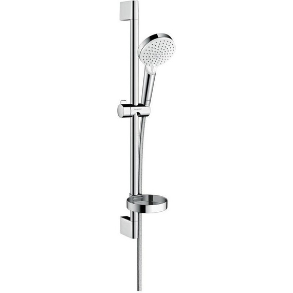 Душевой гарнитур Hansgrohe Crometta Vario 26553400 со штангой 65 см, белый/хром - фото 