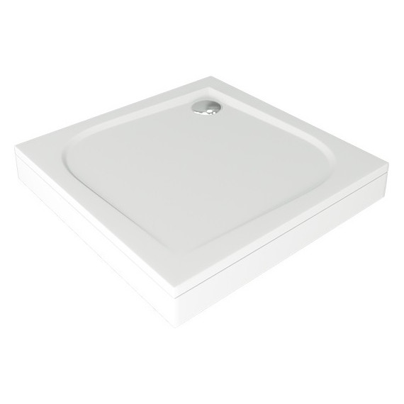 Каменный поддон Bas Квадро 80х80 см - фото 