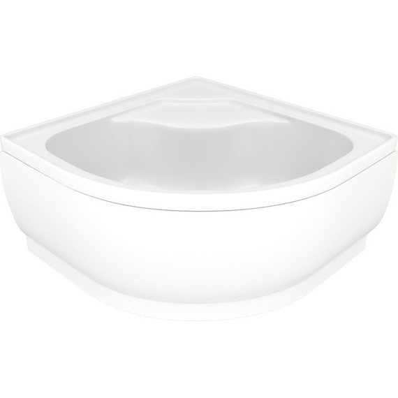 Акриловый поддон Bas Корса 90х90 см с каркасом и экраном - фото 