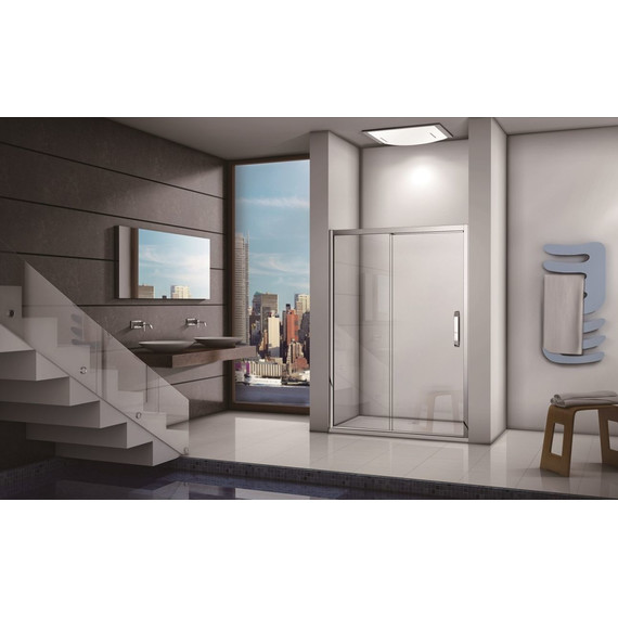 Душевая дверь Bas Antares WTW-110-C-CH 110 см хром/прозрачное - фото 5