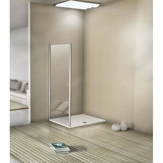 Боковая стенка Bas Antares SP-100-C-CH 100 см хром/прозрачное - фото 6