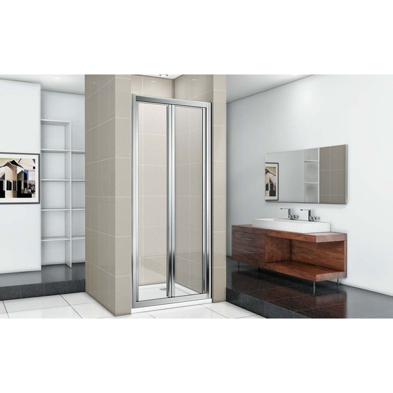 Душевая дверь Bas Infinity SD-80-W-CH 80 см хром/узор - фото 3