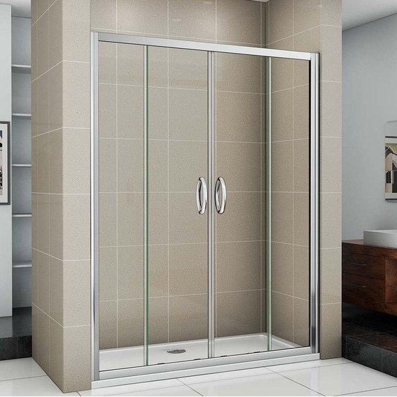 Душевая дверь Bas Infinity WTW-TD-170-C-CH 170 см хром/прозрачное - фото 