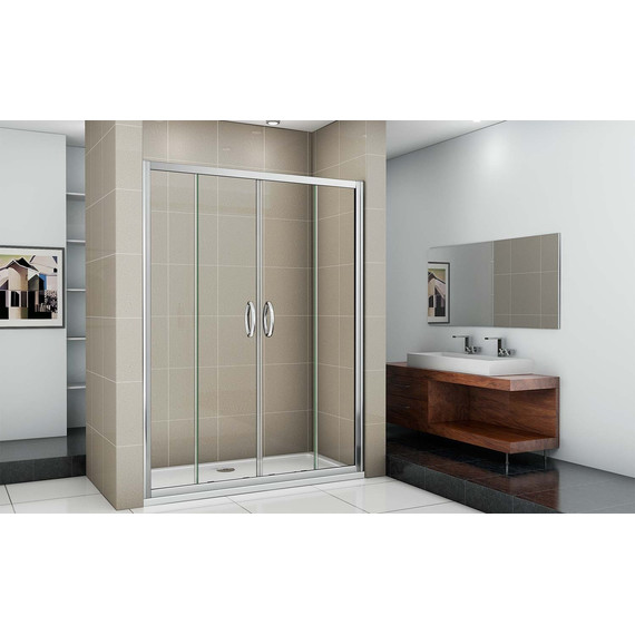 Душевая дверь Bas Infinity WTW-TD-170-C-CH 170 см хром/прозрачное - фото 4