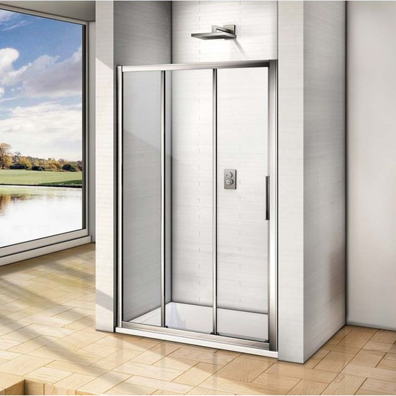 Душевая дверь Bas Orion WTW-110-C-CH 110 см хром/прозрачное - фото 