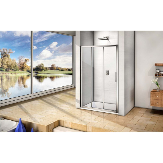 Душевая дверь Bas Orion WTW-100-C-CH 100 см хром/прозрачное - фото 4