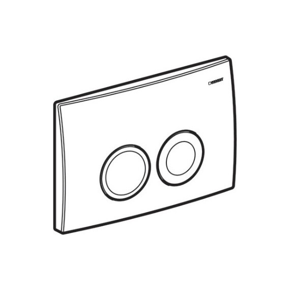 Смывная клавиша Geberit Delta 21 115.125.11.1 - фото 2