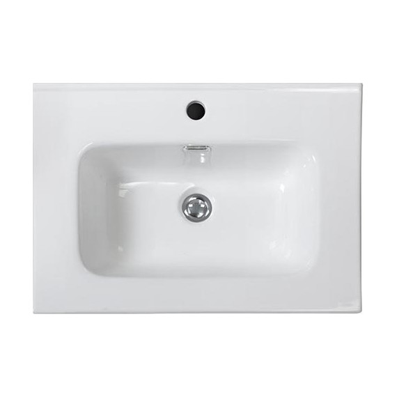 Тумба подвесная с раковиной BelBagno ETNA-600-2C-SO-RN-P 60 см, Rovere Nature, Цвет фасада: Rovere Nature - фото 5