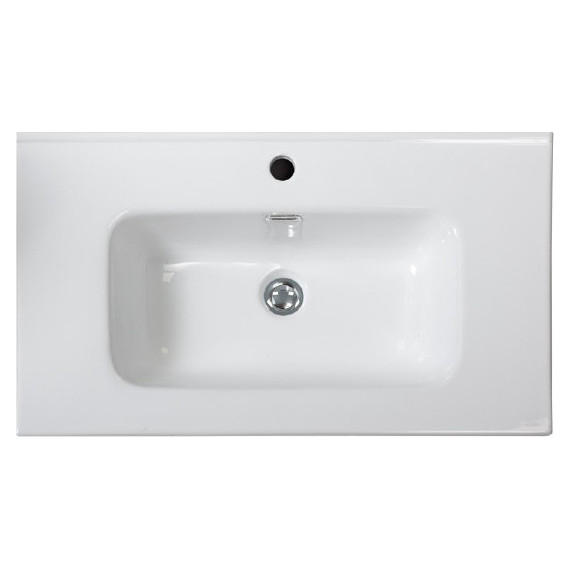 Тумба подвесная с раковиной BelBagno ETNA-900-2C-SO-RG-P 90 см, Rovere Grigio, Цвет фасада: Rovere Grigio - фото 3