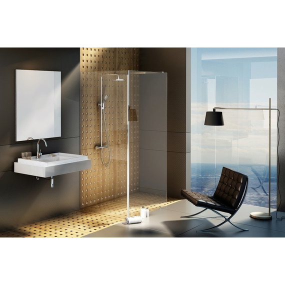 Душевое ограждение Ravak Walk-In Corner 120х90 см GW1CG7C00Z1 алюминий/прозрачное - фото 3