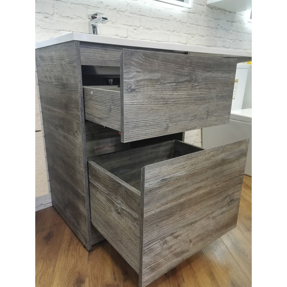 Тумба напольная с раковиной-столешницей BelBagno KRAFT-LVD-580/1200-2C-PIA-PP 120 см L, Pino Pasadena - фото 3