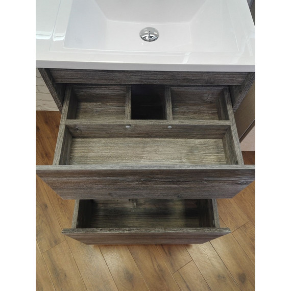 Тумба напольная с раковиной-столешницей BelBagno KRAFT-LVD-580/1200-2C-PIA-PP 120 см R, Pino Pasadena - фото 4