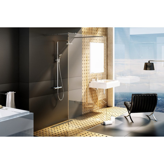 Душевая перегородка Ravak Walk-In Free 140 см GW9FM0C00Z1 прозрачное - фото 4