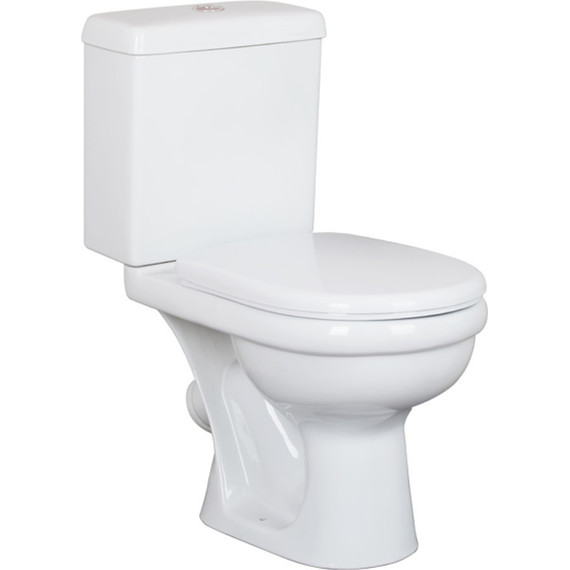 Унитаз-компакт Santeri Визит 1.P405.3.S00.00B.F с крышкой полипропилен - фото 