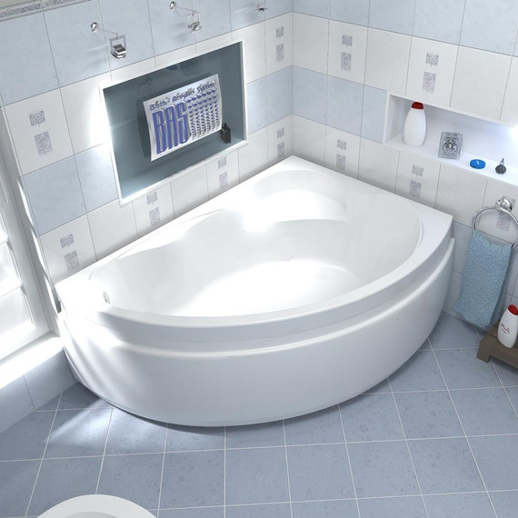 Ванна акриловая 170*110 Bas ЛАГУНА R - фото 4